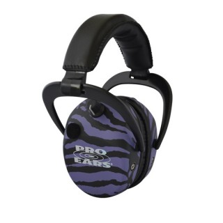 PRO EARS Наушники шумоподавляющие Stalker Gold Purple Zebra PRO EARS Наушники шумоподавляющие Stalker Gold Purple Zebra