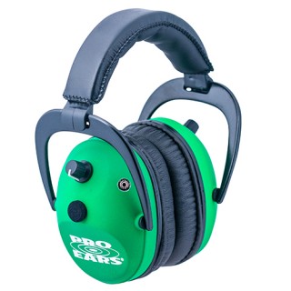 PRO EARS Наушники шумоподавляющие Predator Gold Neon Green PRO EARS Наушники шумоподавляющие Predator Gold Neon Green