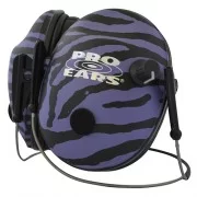 PRO EARS Наушники шумоподавляющие Pro 200 Purple Zebra, Behind the Head