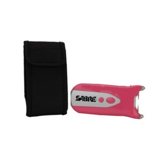SABRE 800,000V Stun Gun w/Holster Pink SABRE 800,000V Stun Gun w/Holster Pink