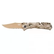 SOG складной нож Trident-Serrated, Copper TiNi,Desert Camo