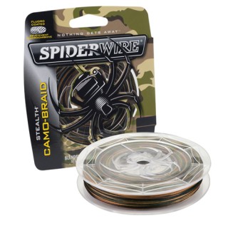 SPIDERWIRE Плетеный шнур Stealth Camo Braid 125 ярдов (114 м) SPIDERWIRE Плетеный шнур Stealth Camo Braid 125 ярдов (114 м)