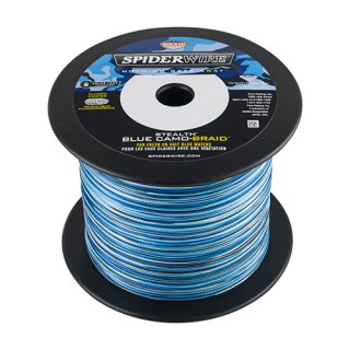 SPIDERWIRE Плетеный шнур Stealth Blue Camo 1500 ярдов (1371 м) SPIDERWIRE Плетеный шнур Stealth Blue Camo 1500 ярдов (1371 м)