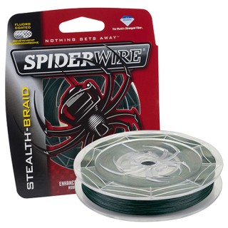 SPIDERWIRE SCS15G-200 Stealth Moss Green 15lb 200yd