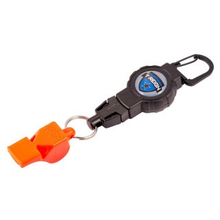 T-REIGN OUTDOOR PRODUCTS вытяжной свисток Small Retractable Gear Tether with FOX40 Safety Whistle T-REIGN OUTDOOR PRODUCTS вытяжной свисток Small Retractable Gear Tether with FOX40 Safety Whistle