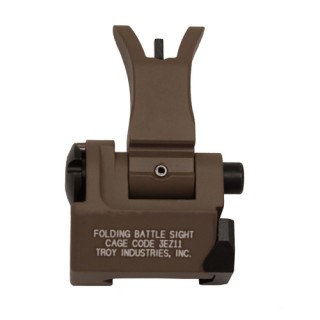 TROY INDUSTRIES Front Folding M4 Style Sight FDE TROY INDUSTRIES Front Folding M4 Style Sight FDE