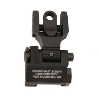 TROY INDUSTRIES Rear Trit Folding Sight - BLK TROY INDUSTRIES Rear Trit Folding Sight - BLK