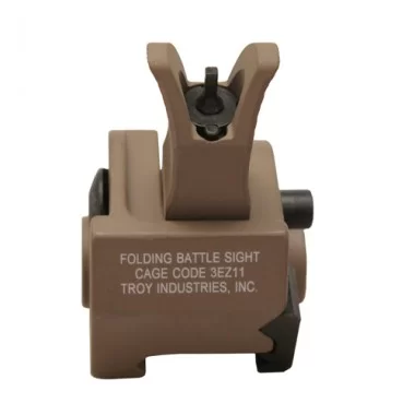 TROY INDUSTRIES Front M4 Fld Gas Block Sight FDE