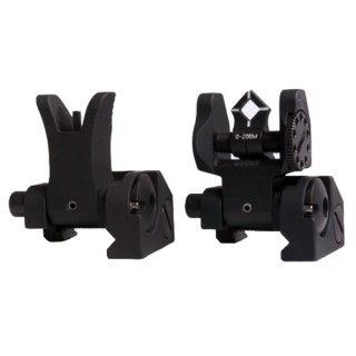 TROY INDUSTRIES Md Sight Set, M4 Front & Dioptic Rear Blk TROY INDUSTRIES Md Sight Set, M4 Front & Dioptic Rear Blk