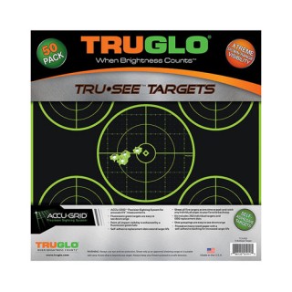 TRUGLO Target 5-Bull 12X12 50Pk TRUGLO Target 5-Bull 12X12 50Pk