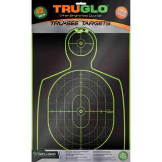 TRUGLO Target Handgun 12X18 12Pk TRUGLO Target Handgun 12X18 12Pk