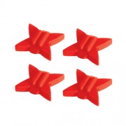 TRUGLO Tb String Silencers Red 4Pk