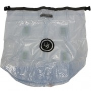 ULTIMATE SURVIVAL TECHNOLOGIES Watertight Clear PVC Dry Bag, 35L