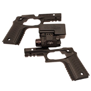 VIRIDIAN Лазерный целеуказатель с тактическим фонариком X5L w/RecoverGrp/RailSystm for 1911 VIRIDIAN Лазерный целеуказатель с тактическим фонариком X5L w/RecoverGrp/RailSystm for 1911