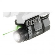 VIRIDIAN Лазерный целеуказатель с тактическим фонариком UniMt GrnLsr w/TctLght 178/224Lum/PrssSwt