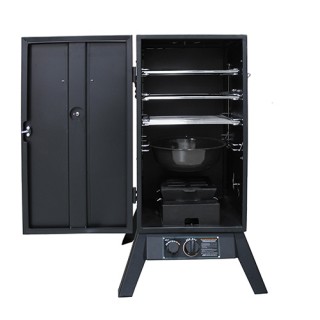 WESTON BRANDS 30" Outdoor Propane Smoker Vertical Black WESTON BRANDS 30" Outdoor Propane Smoker Vertical Black