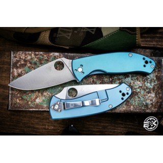 SPYDERCO Складной нож Tenacious R.I.L. Blue Titanium SPYDERCO Складной нож Tenacious R.I.L. Blue Titanium