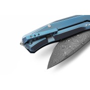 LION STEEL складной нож Myto Framelock Damascus Scrambled