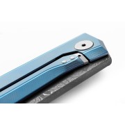 LION STEEL складной нож Myto Framelock Damascus Scrambled