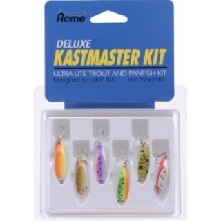 ACME набор блёсен Kastmaster Deluxe 1/8 oz (6 шт.) ACME набор блёсен Kastmaster Deluxe 1/8 oz (6 шт.)