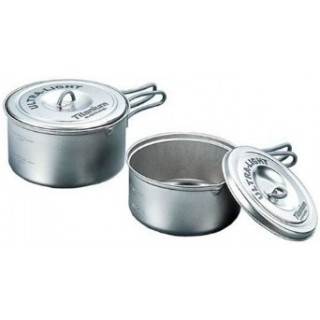 EVERNEW котелки из титана набор малой ёмкости EVERNEW котелки из титана набор малой ёмкости