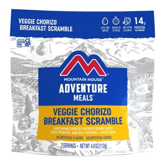 MOUNTAIN HOUSE вегетарианский овощной завтрак с чоризо Veggie Chorizo Breakfast Scramble Pouch MOUNTAIN HOUSE вегетарианский овощной завтрак с чоризо Veggie Chorizo Breakfast Scramble Pouch