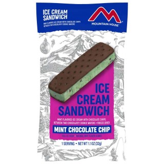 MOUNTAIN HOUSE сэндвич с мятным мороженым и шоколадной крошкой Mint Chocolate Chip Ice Cream Sandwich Pouch MOUNTAIN HOUSE сэндвич с мятным мороженым и шоколадной крошкой Mint Chocolate Chip Ice Cream Sandwich Pouch