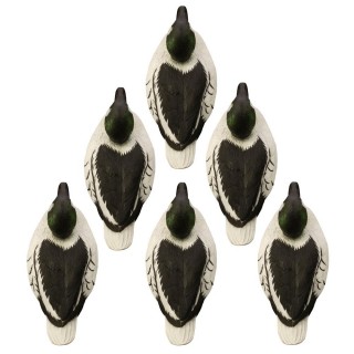 Higdon Outdoors Комплект пуленепробиваемых чучел гоголя селезня Standard Goldeneye Foam Filled Drakes 6 шт Higdon Outdoors Комплект пуленепробиваемых чучел гоголя селезня Standard Goldeneye Foam Filled Drakes 6 шт