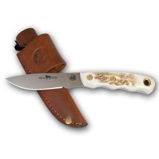 KNIVES OF ALASKA охотничий нож Alpha Wolf D2 сталь, рукоятка рог KNIVES OF ALASKA охотничий нож Alpha Wolf D2 сталь, рукоятка рог