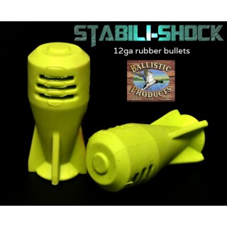 BPI резиновые пули 12 калибра Stabili Shock rubber slug BPI резиновые пули 12 калибра Stabili Shock rubber slug