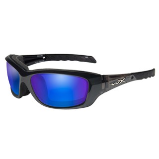 WILEY X Polarized Blue Mirror/Black Crystal Frame WILEY X Polarized Blue Mirror/Black Crystal Frame