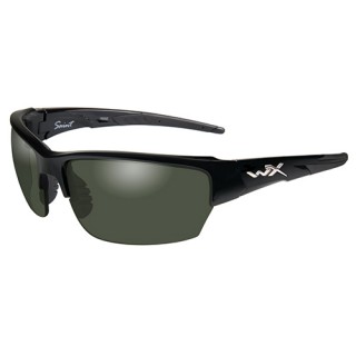 WILEY X Polarized Smoke Green/Gloss Black Frame WILEY X Polarized Smoke Green/Gloss Black Frame