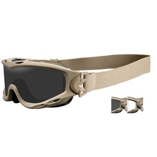 WILEY X Smoke Grey - Clear /Tan Frame WILEY X Smoke Grey - Clear /Tan Frame