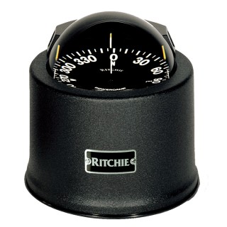 RITCHIE NAVIGATION Ritchie SP-5-B GlobeMaster Compass - Pedestal Mount - Black - 5 Degree Card 12V RITCHIE NAVIGATION Ritchie SP-5-B GlobeMaster Compass - Pedestal Mount - Black - 5 Degree Card 12V