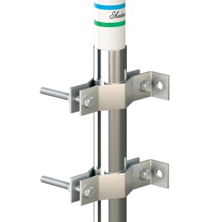 Shakespeare 484 Wall Clamp f/476 Antenna Galvanized Shakespeare 484 Wall Clamp f/476 Antenna Galvanized