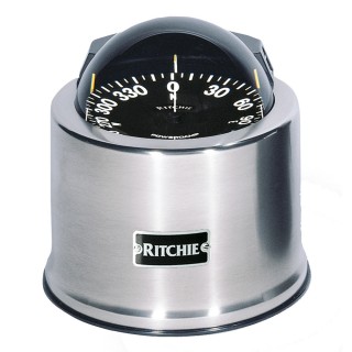 RITCHIE NAVIGATION Ritchie SP-5-C GlobeMaster Compass - Pedestal Mount - Stainless Steel - 12V - 5 Degree Card RITCHIE NAVIGATION Ritchie SP-5-C GlobeMaster Compass - Pedestal Mount - Stainless Steel - 12V - 5 Degree Card