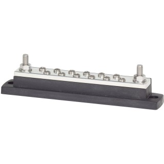 BLUE SEA SYSTEMS Blue Sea 2105 MaxiBus 250 Ampere Common BusBars 12 x #10 Terminal Screws BLUE SEA SYSTEMS Blue Sea 2105 MaxiBus 250 Ampere Common BusBars 12 x #10 Terminal Screws