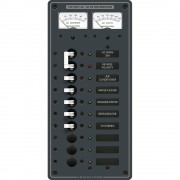 BLUE SEA SYSTEMS Blue Sea 8074 AC Main +8 Positions Toggle Circuit Breaker Panel  (White Switches)