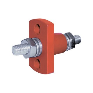 BLUE SEA SYSTEMS Blue Sea 2204 Red Terminal Feed Through Connector BLUE SEA SYSTEMS Blue Sea 2204 Red Terminal Feed Through Connector