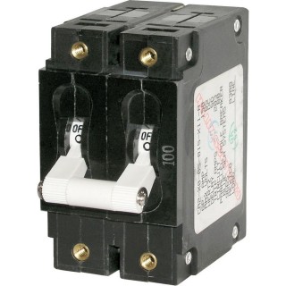 BLUE SEA SYSTEMS Blue Sea 7254 C-Series Double Pole Circuit Breaker - 60A BLUE SEA SYSTEMS Blue Sea 7254 C-Series Double Pole Circuit Breaker - 60A