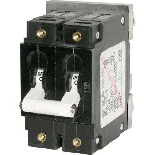 BLUE SEA SYSTEMS Blue Sea 7267 150A Double Pole Circuit Breaker BLUE SEA SYSTEMS Blue Sea 7267 150A Double Pole Circuit Breaker