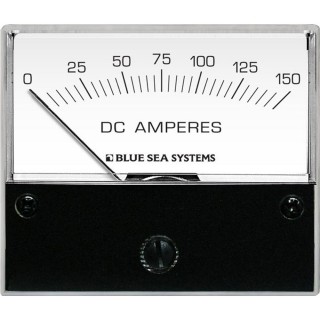 BLUE SEA SYSTEMS Blue Sea 8018 DC Analog Ammeter - 2-3/4" Face, 0-150 Amperes DC BLUE SEA SYSTEMS Blue Sea 8018 DC Analog Ammeter - 2-3/4" Face, 0-150 Amperes DC