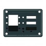 BLUE SEA SYSTEMS Blue Sea 8088 3 Position DC C-Series Panel - Blank