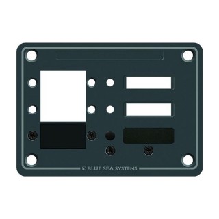 BLUE SEA SYSTEMS Blue Sea 8088 3 Position DC C-Series Panel - Blank BLUE SEA SYSTEMS Blue Sea 8088 3 Position DC C-Series Panel - Blank