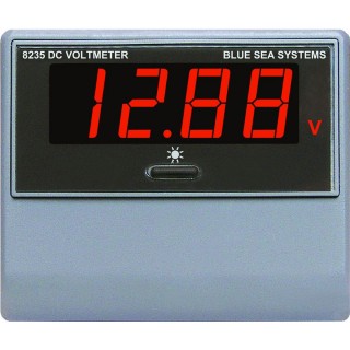 BLUE SEA SYSTEMS Blue Sea 8235 DC Digital Voltmeter BLUE SEA SYSTEMS Blue Sea 8235 DC Digital Voltmeter