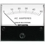 BLUE SEA SYSTEMS Blue Sea 9630 AC Analog Ammeter  0-50 Amperes AC