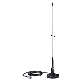 Shakespeare VHF 19" 5218 Black SS Whip Antenna - Magnetic Mount Shakespeare VHF 19" 5218 Black SS Whip Antenna - Magnetic Mount