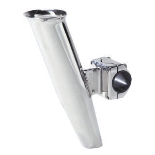 C.E. Smith Mid Mount 2-Way Clamp Rod Holder - Silver - 1-1/4" C.E. Smith Mid Mount 2-Way Clamp Rod Holder - Silver - 1-1/4"