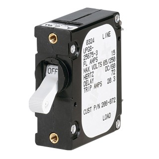 Paneltronics 'A' Frame Magnetic Circuit Breaker - 10 Amps - Single Pole Paneltronics 'A' Frame Magnetic Circuit Breaker - 10 Amps - Single Pole