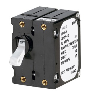 Paneltronics 'A' Frame Magnetic Circuit Breaker - 40 Amps - Double Pole Paneltronics 'A' Frame Magnetic Circuit Breaker - 40 Amps - Double Pole